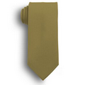 57" Khaki Polyester Poplin Uniform Tie